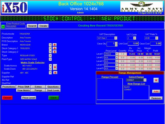X50BK-0015